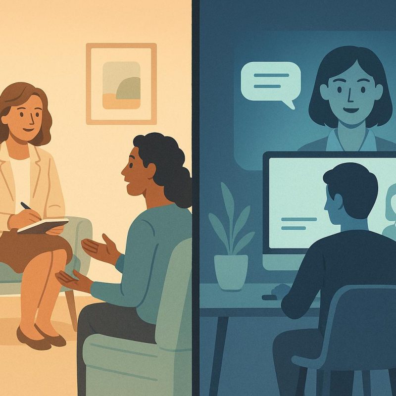 AI Coaching vs. Traditional Therapy for Transitions