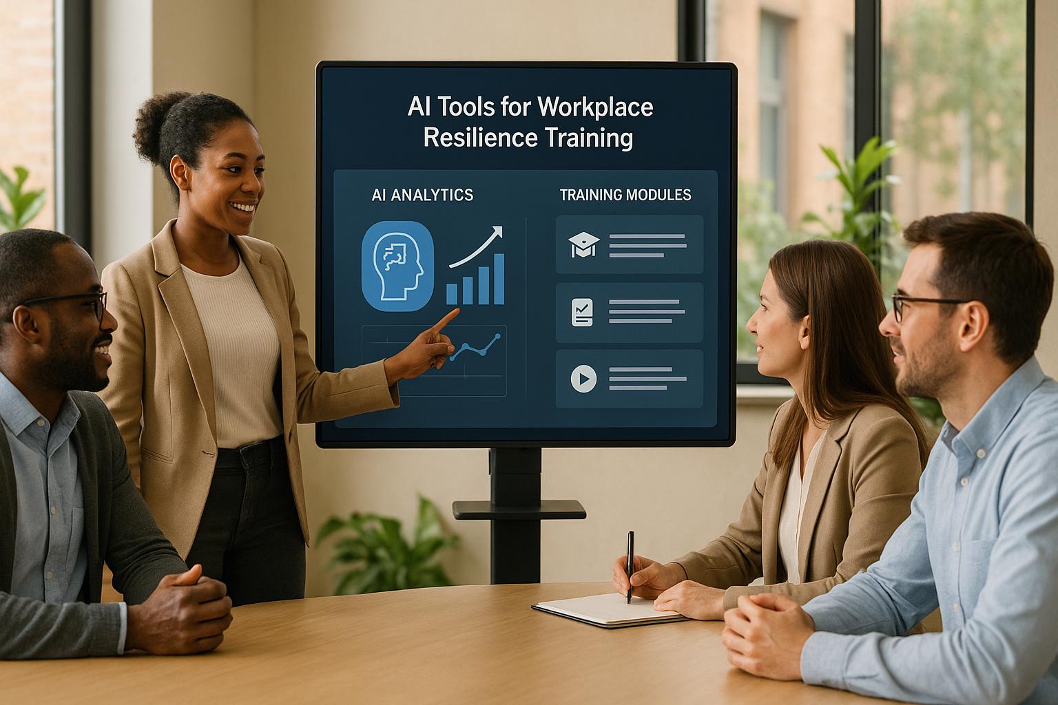 AI Tools for Workplace Resilience Training