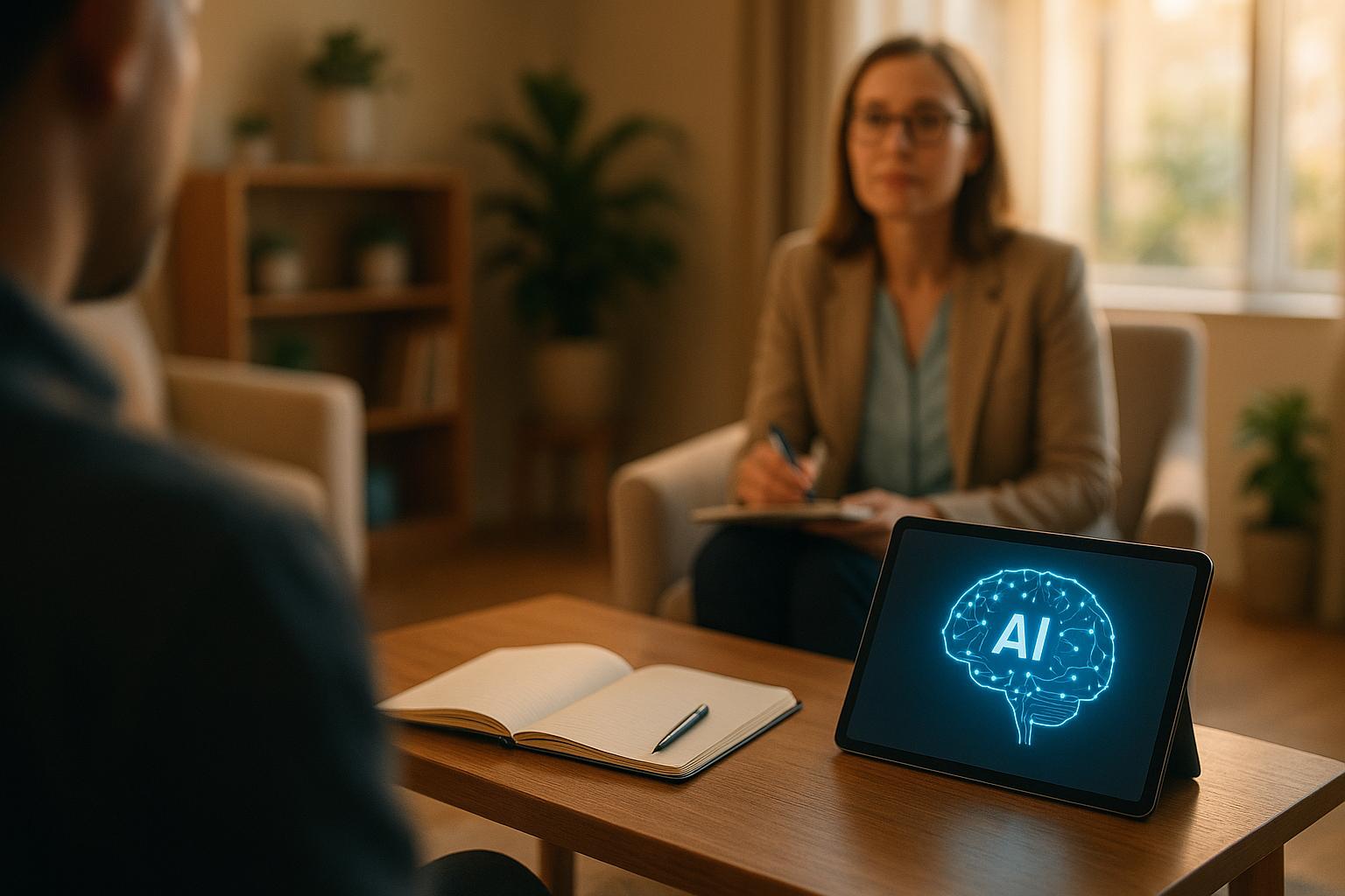 AI vs. Human Bias: Mental Health Applications