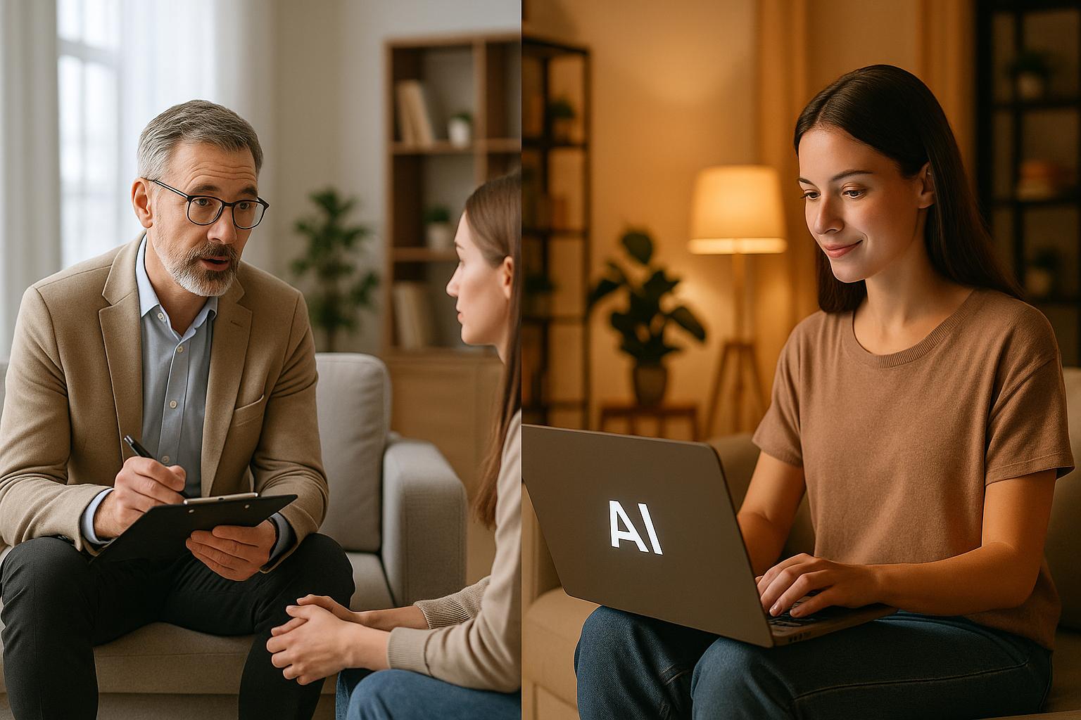 AI vs. Traditional CBT for Negative Thoughts