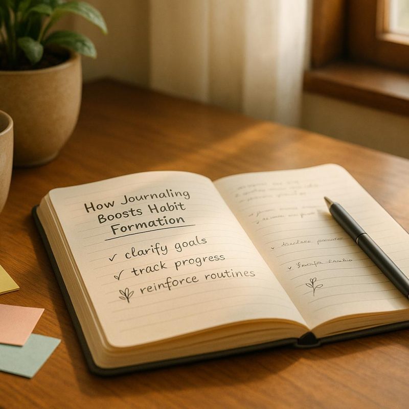 How Journaling Boosts Habit Formation
