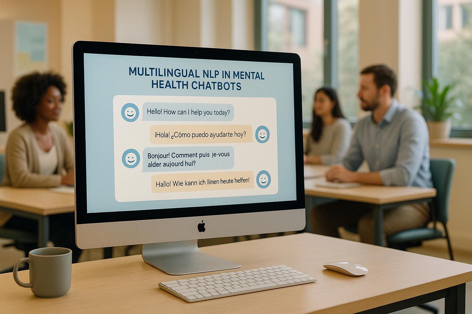 Multilingual NLP in Mental Health Chatbots