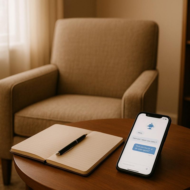 How AI Should (Not) Replace Your Therapist