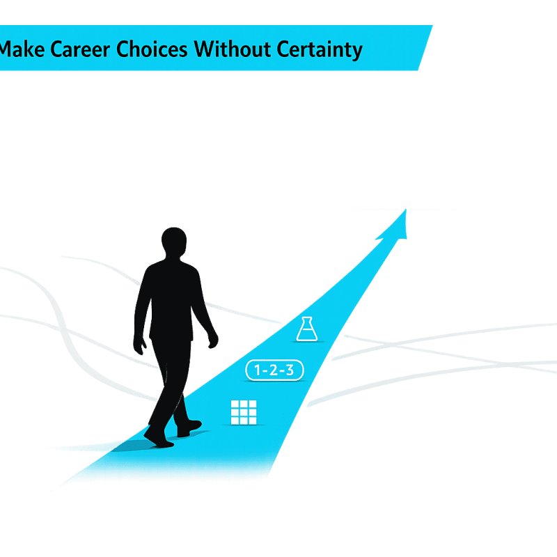 How to Make Career Choices Without Certainty