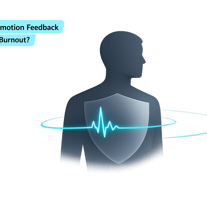 Can AI Emotion Feedback Prevent Burnout?