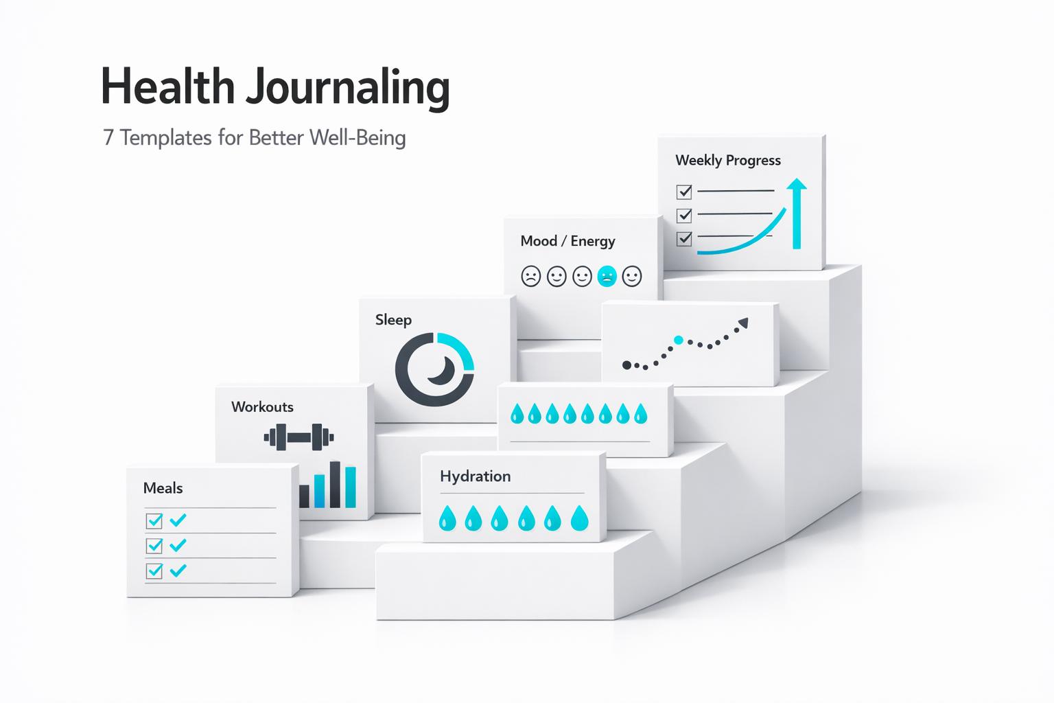 Health Journaling: 7 Templates for Better Well-Being