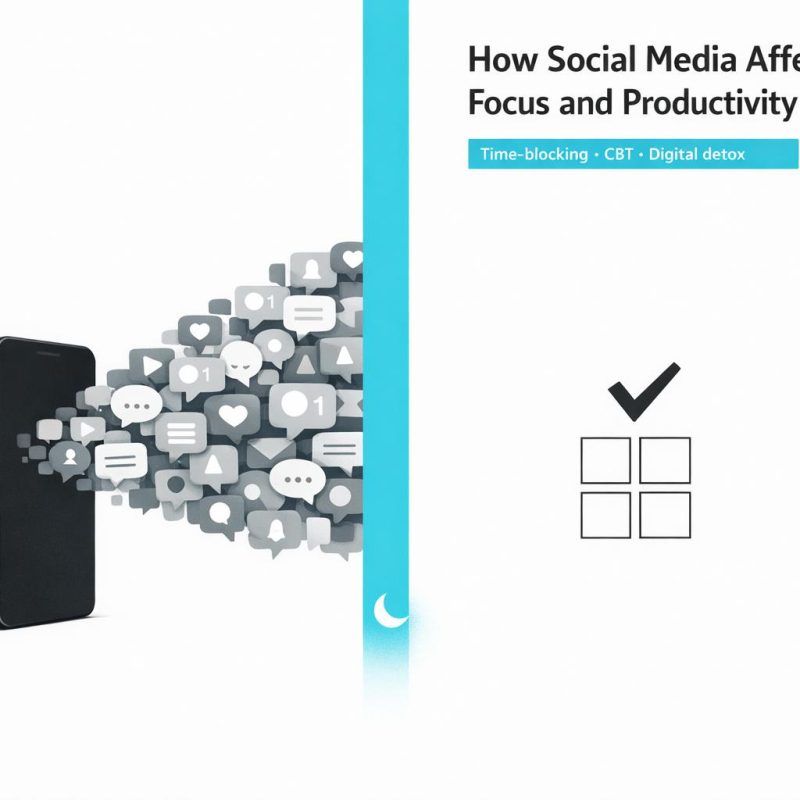 How Social Media Affects Focus and Productivity