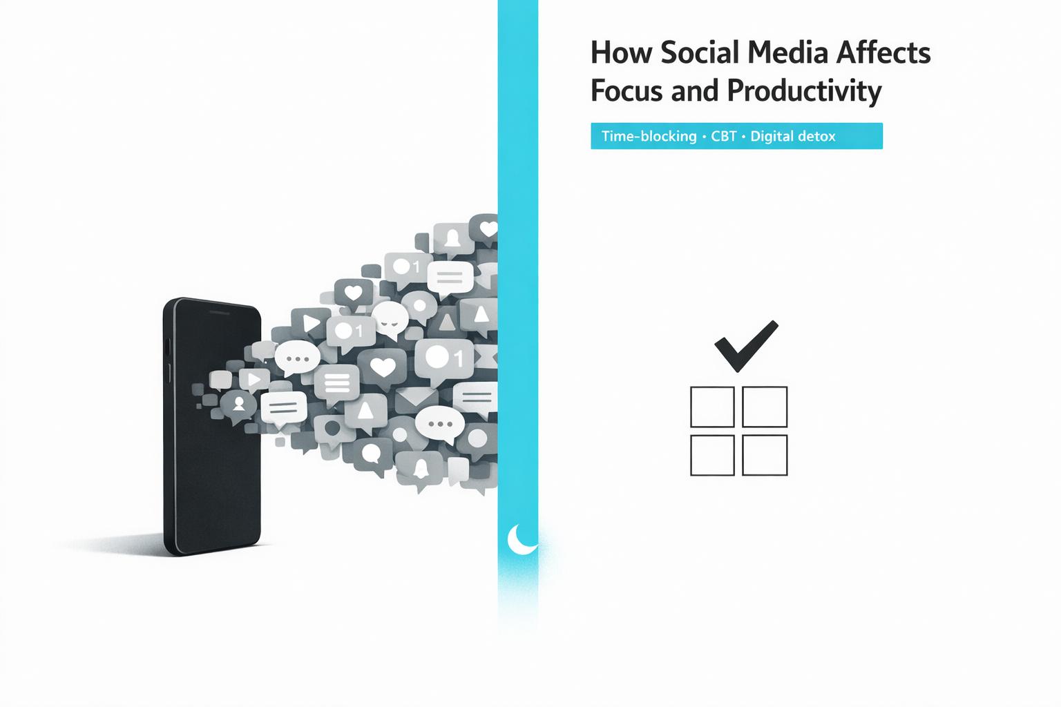 How Social Media Affects Focus and Productivity