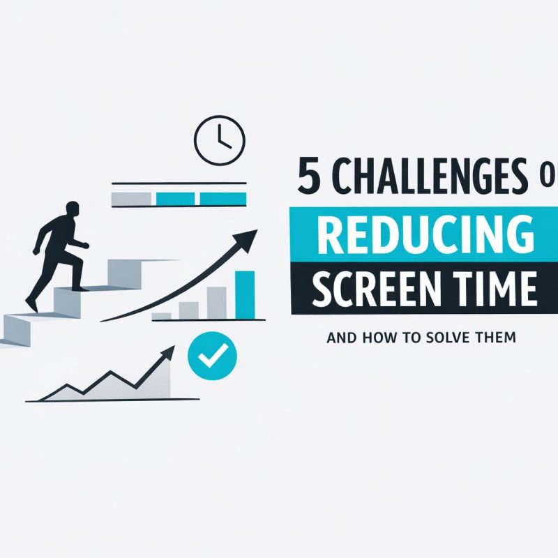 5 Challenges of Reducing Screen Time and How to Solve Them